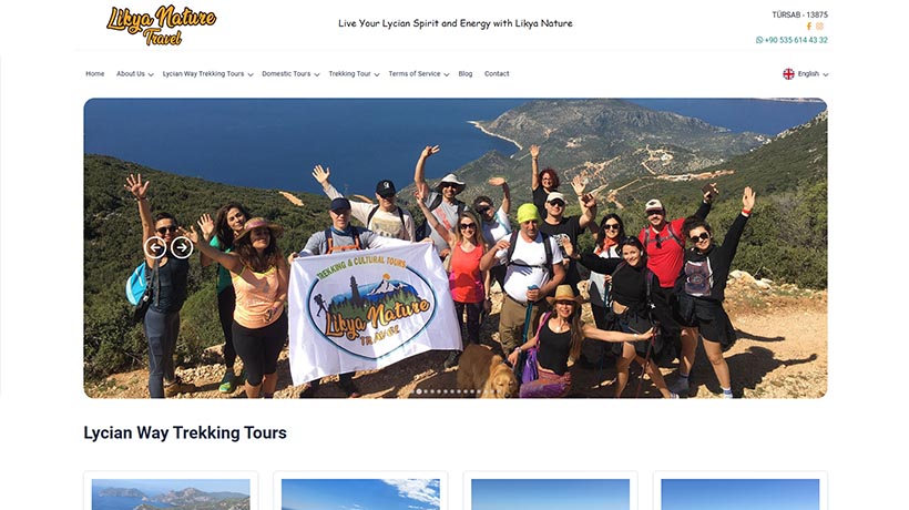 Trekking Tur Web Sitesi Tasarımı