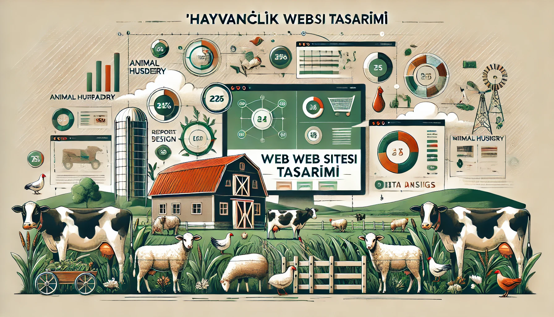 Hayvancılık Web Sitesi Tasarımı