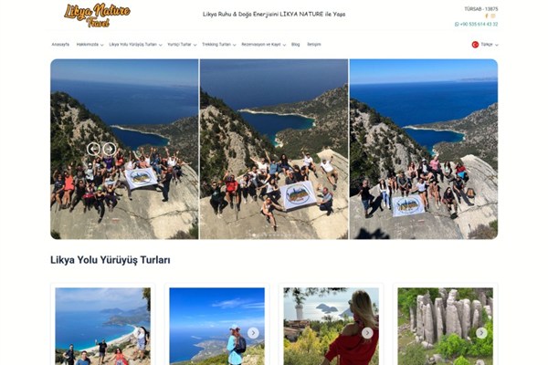 Tur Web Sitesi Tasarımı